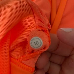 Neon Orange Free to Be Serene Bra